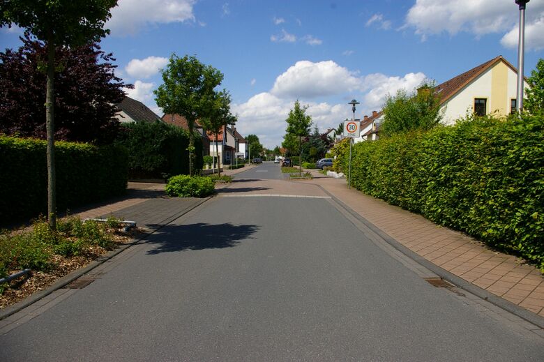 Pilsheide von der Dürerstraße aus