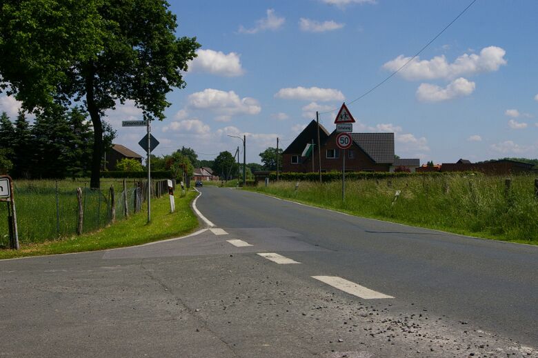 Berkenstraße Ecke Ulmenstraße Richtung Grönebergstraße