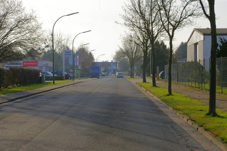 Gewerbepark aus Richtung An der Windmühle