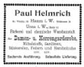 Werbeanzeige 1902