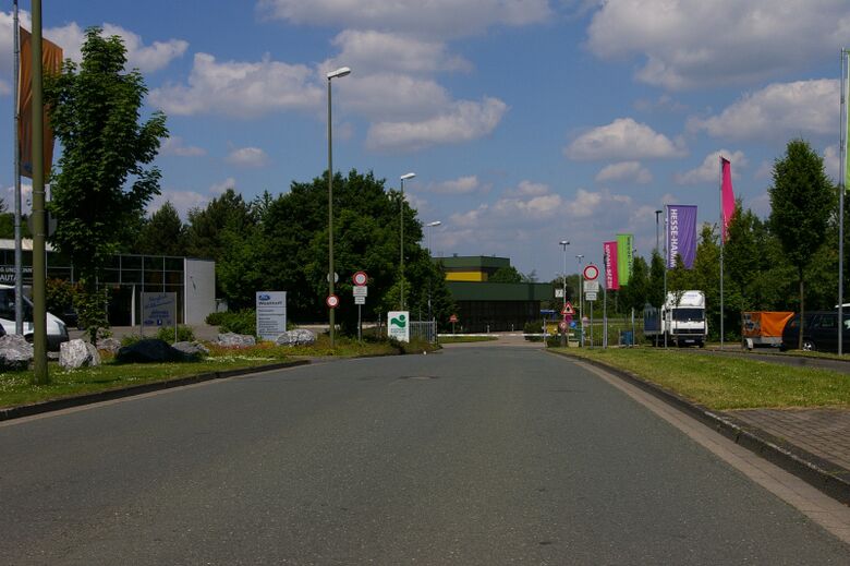 Kampshege von der Dr.-Loeb-Caldenhof-Straße aus