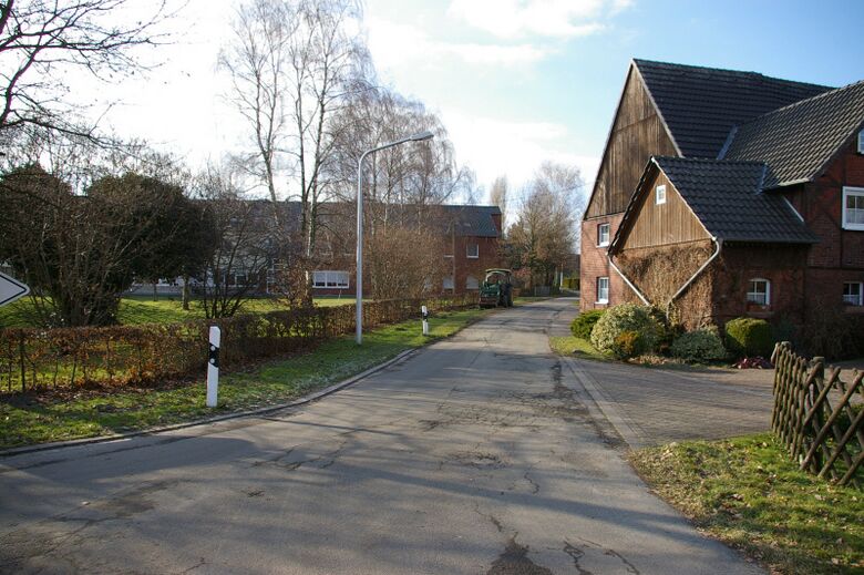 Zur Roten Fuhr von der Allener Straße aus