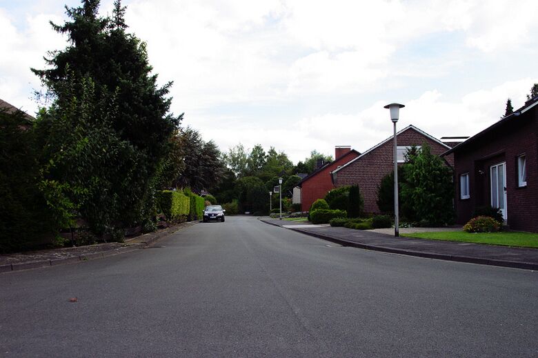 Nerzweg vom Biberweg aus