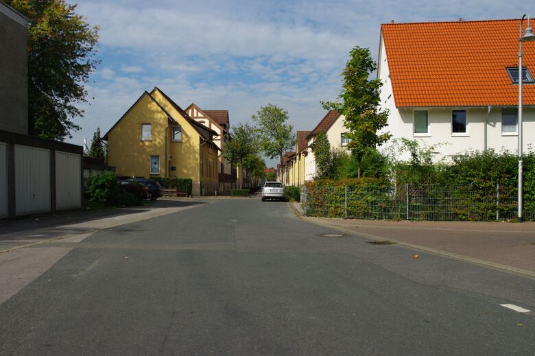 Robertstraße Höhe Bittners Hof Richtung Kamener Straße