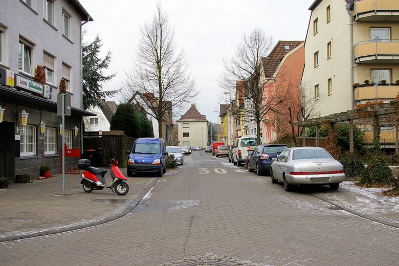 Weißenburger Straße von der Lange Straße aus