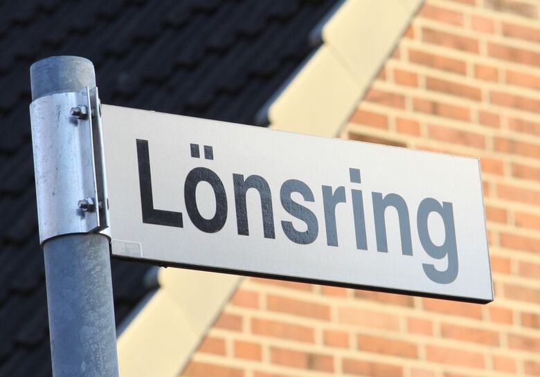 Straßenschild Lönsring