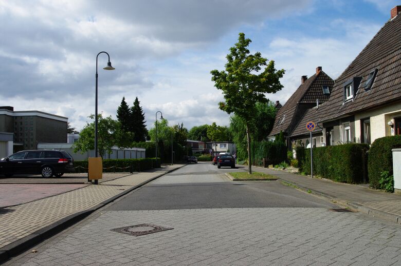 Lohkamp von der Ostwennemarstraße aus