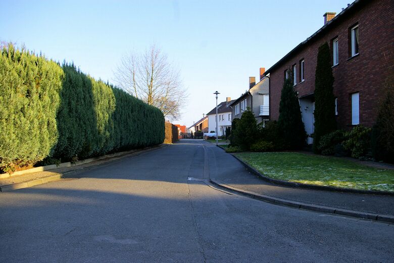Feuerbachstraße Ecke Hegelstraße