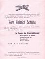 Traueranzeige des Juweliers Heinrich Schulte 1907