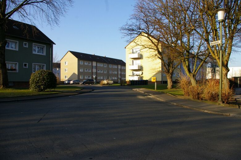 Hessenstraße von der Waterloostraße aus