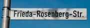 Strassenschild Frieda Rosenberg Strasse.jpg