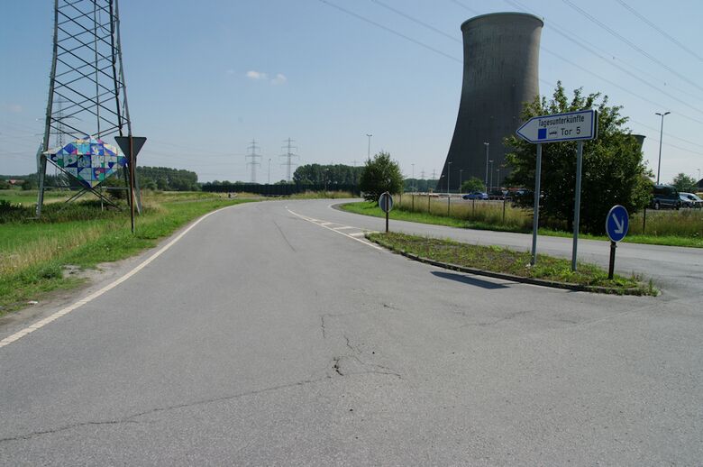 Straße-UE122 von der Lippestraße aus