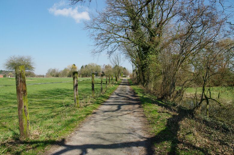 Straße-UE18 Richtung Borgholz aus
