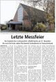 Westfälischer Anzeiger, 9. November 2010