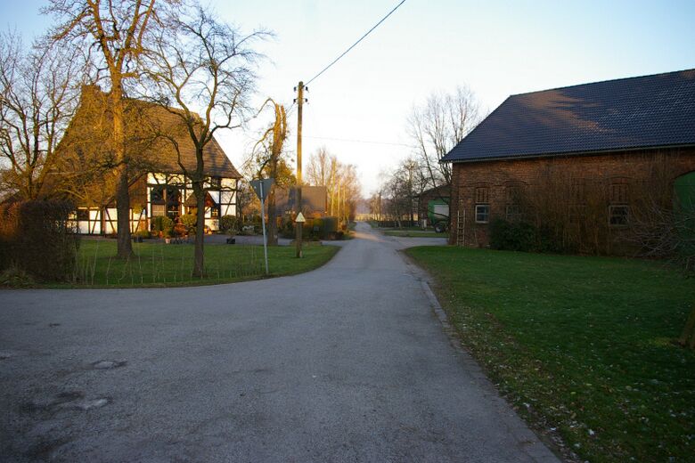 Pedinghauser Markt von der Gobel-von-Drechen-Straße