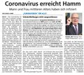 Westfälischer Anzeiger, 13. März 2020