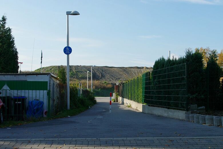 Andreas-Schillack-Weg von der Albert-Funk-Straße aus