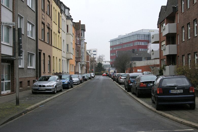 Blumenstraße Richtung Werler Straße