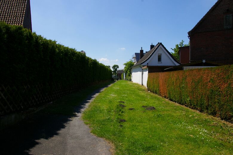 Immenkötters Patt von der Von-Thünen-Straße aus