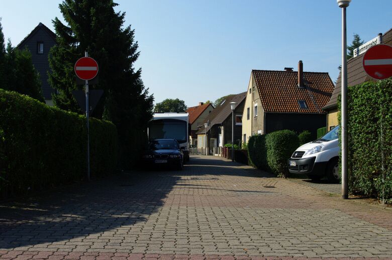 Schemmannshof von der Fritz-Husemann-Straße aus