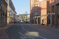 Am Stadtbad von der Sedanstraße Richtung Neue Bahnhofstraße