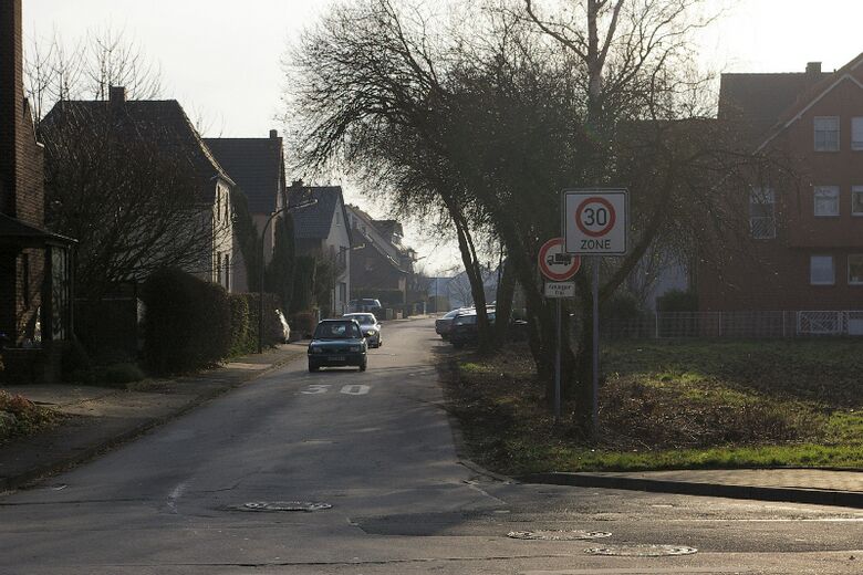 Vöhde von der Unnaer Straße aus