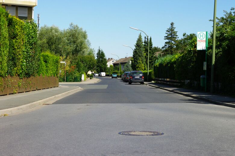 Wilhelm-Nabe-Straße von der Doenchstraße aus
