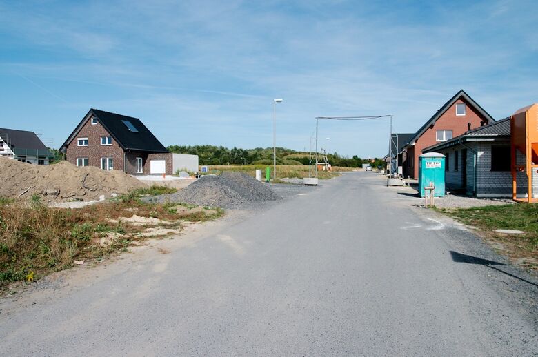 Op der Heyde von der Heinrich-Wältermann-Straße aus September 2012