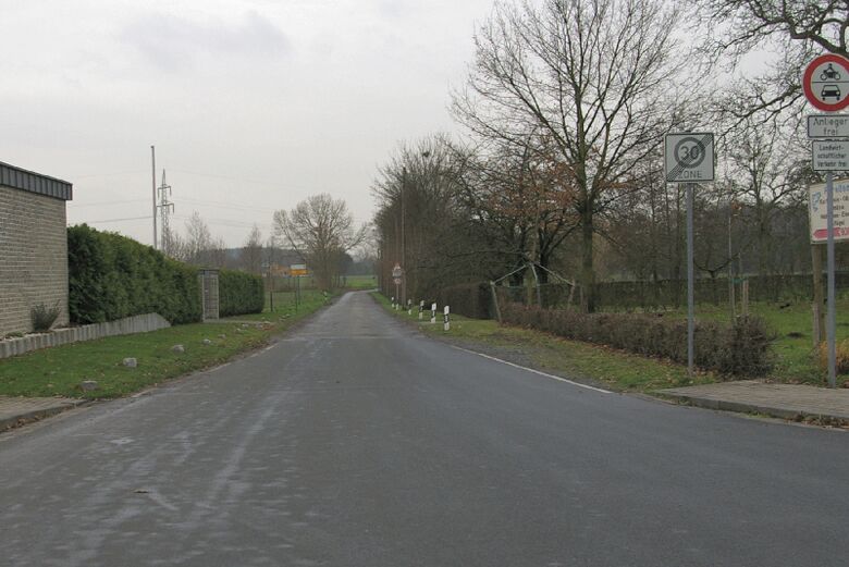 Dorchkamp von der Fischerstraße aus