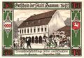 1921: 50 Pfennig (VS: altes Rathaus)