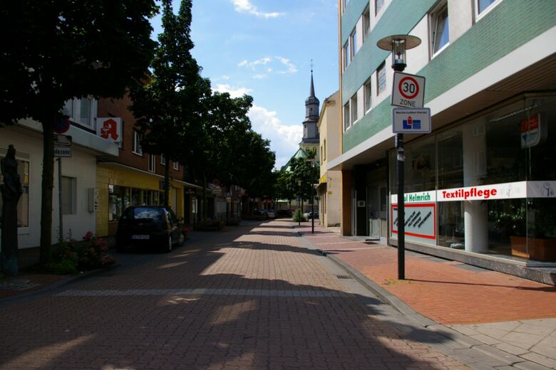 Nassauerstraße von der Sternstraße aus