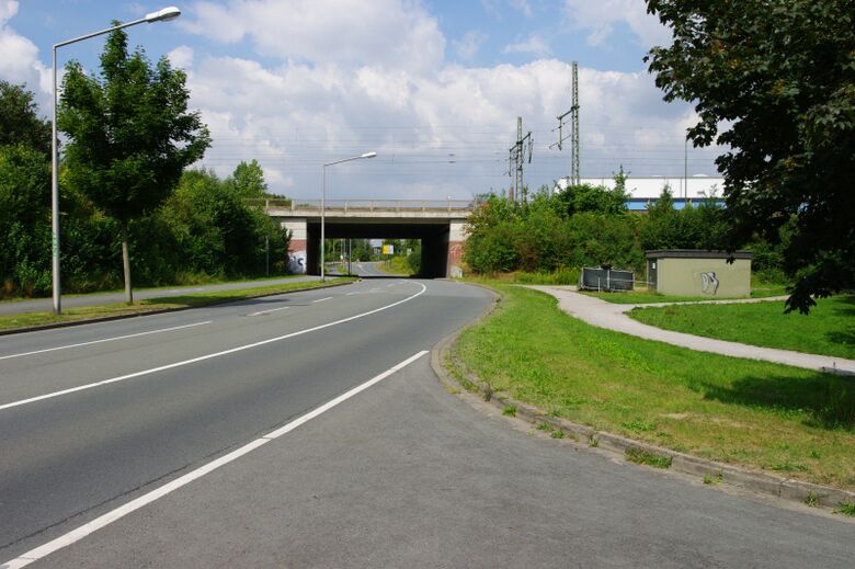 Sachsenring Nähe Herforder Weg Richtung Münsterstraße