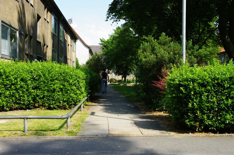 Imbuschstraße von der Hermann-Pünder-Straße aus