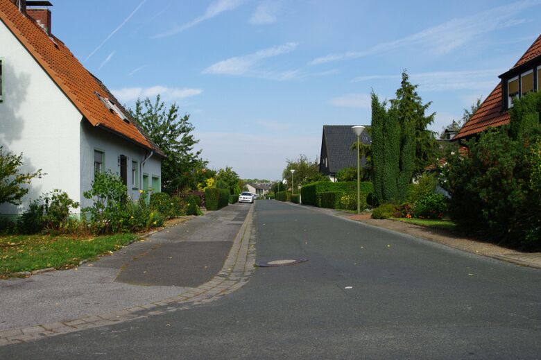 Wilhelm-Hokamp-Straße von der Moltkestraße aus