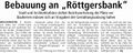 Westfälischer Anzeiger, 12. Dezember 2009