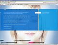 Homepage der Hochschule, Juli 2009