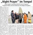 Westfälischer Anzeiger, 26. Januar 2010