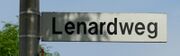 Strassenschild Lenardweg.jpg