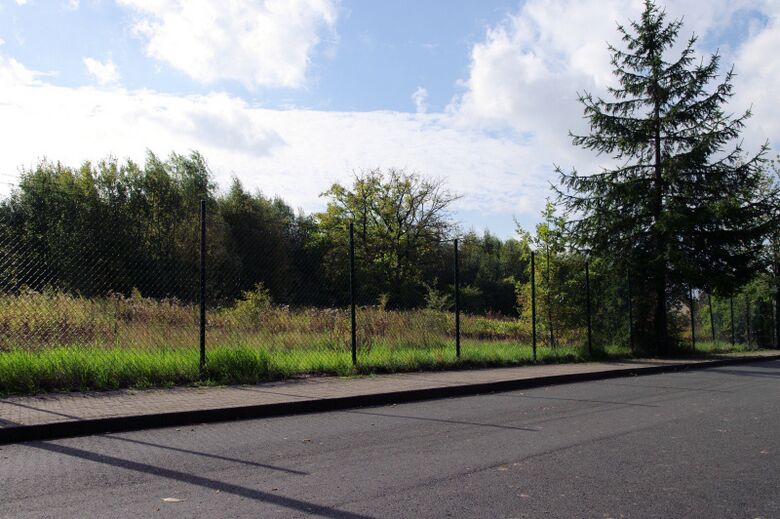 Bachmannstraße von der Robert-Koch-Straße aus, Zustand Oktober 2009
