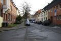 Kentroper Weg von der Heßlerstraße aus