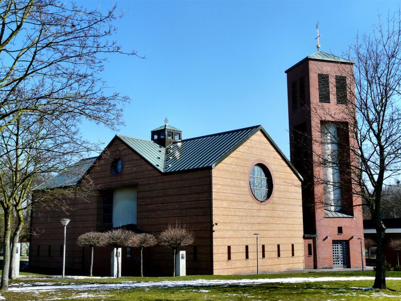 Katholische Kirche St. Marien in Heesseen (März 2013)