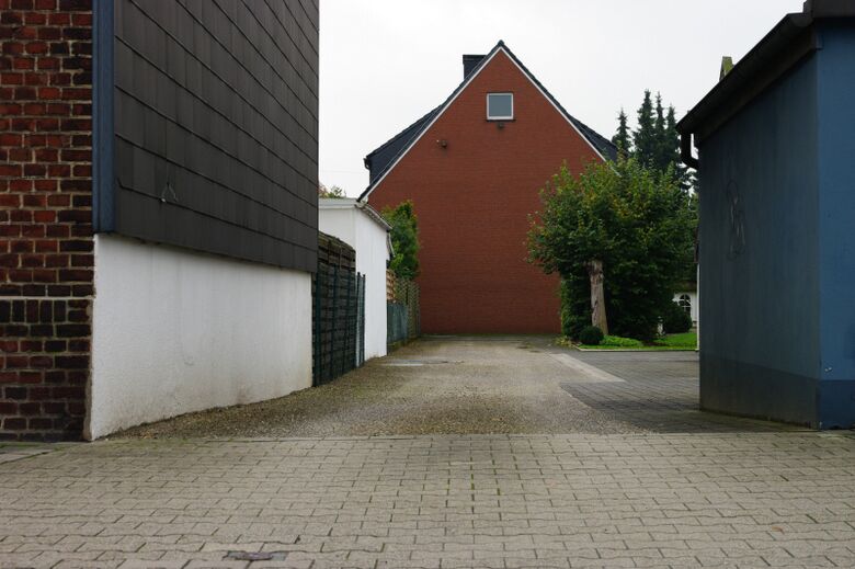 "Plauener Straße" vom Bockumer Weg aus