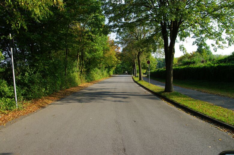 Gebrüder-Funke-Weg vom Ennigerweg aus