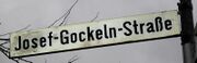Strassenschild Josef Gockeln Strasse.jpg
