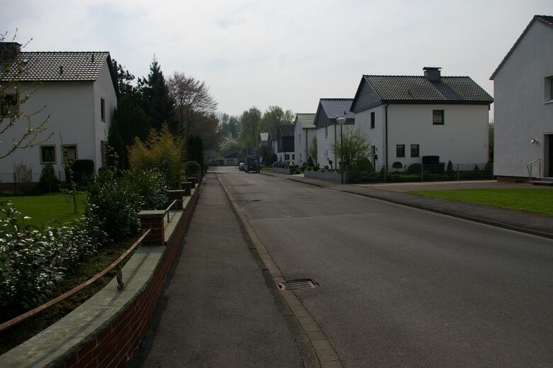 Im Rosengarten von Auf dem Braken aus