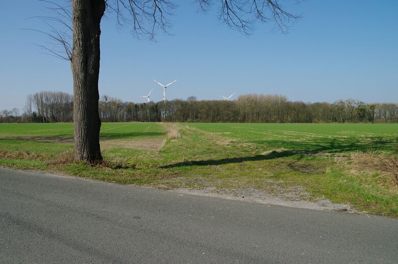 Straße-PE09 von der Provinzialstraße aus