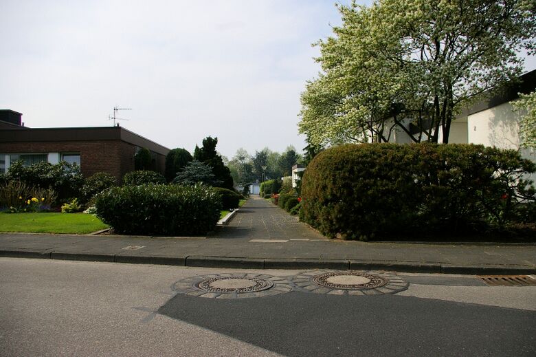 Schnepfenweg von der Bergstraße aus