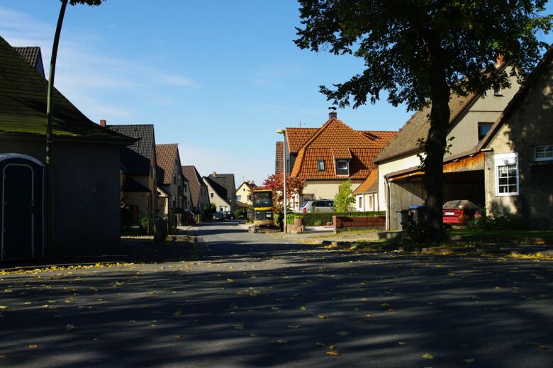 Simonstraße von der Jägerstraße aus