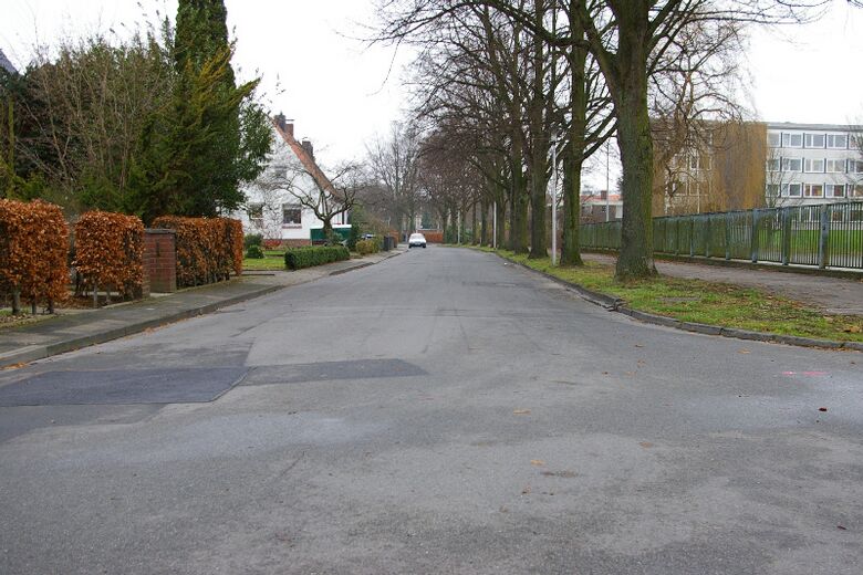 Am Hülsenbusch Richtung Werler Straße