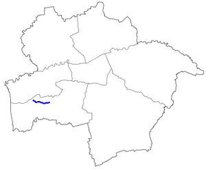 Karte Pelkumer Bach Verbindungsgraben